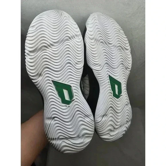 Size 7 Mens  - Adidas Dame Certified EXTPLY 2.0 Black Court Green - Picture 8 of 13